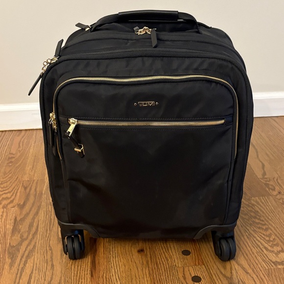 TUMI Black Wheeled Travel Bag - Picture 1 of 10